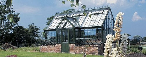 Теплица алюминиевая конструкция - VICTORIAN LODGE WITH COLDFRAMES - HARTLEY BOTANIC