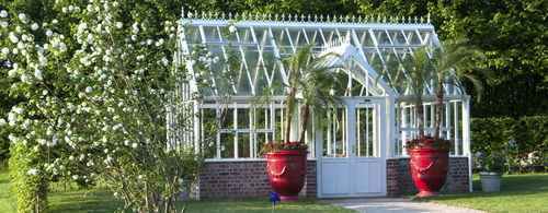 Теплица алюминиевая конструкция - VICTORIAN LODGE - HARTLEY BOTANIC