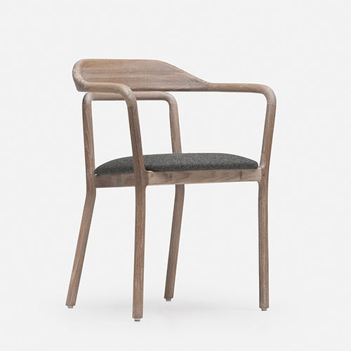 Современный cтул - DUET - DE LA ESPADA - для интерьера / из ткани / из кожи