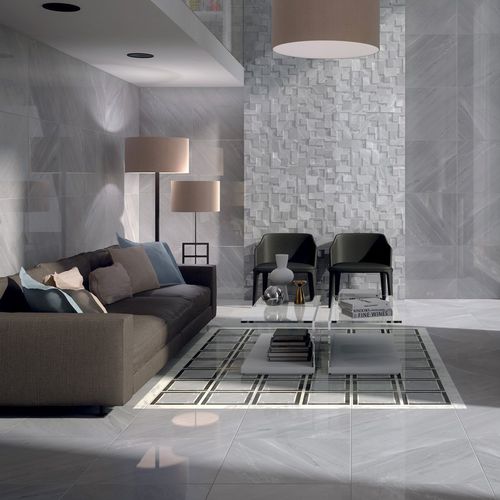 Плитка из керамогранита - DELUXE - MARCA CORONA - полированная / рельефная / 3D