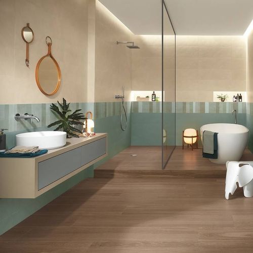 Плитка из керамики - LINE - FAP ceramiche - матовая / для интерьера / для ванной комнаты