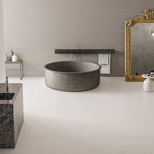 Плитка из керамогранита - ELEMENTS DESIGN WHITE - CERAMICHE KEOPE - матовая / для интерьера / настенная