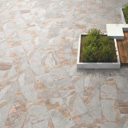 Плитка из керамогранита - MIDLAKE : ARDESIA - CERAMICHE KEOPE - естественная отделка / для наружного применения / напольная
