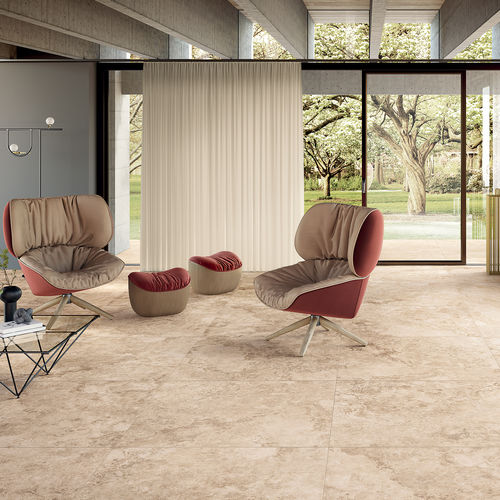 Плитка из керамогранита - OMNIA : RAPOLANO BEIGE - CERAMICHE KEOPE - матовая / для интерьера / для наружного применения