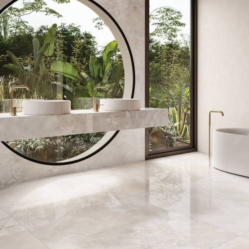 Плитка из керамогранита - ONICE : PEARL - CERAMICHE KEOPE - глянцевая / для интерьера / для ванной комнаты