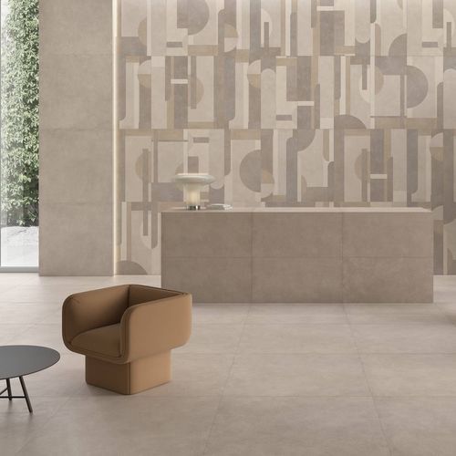 Плитка из керамогранита - GEO SILVER - CERAMICHE KEOPE - для интерьера / для наружного применения / настенная
