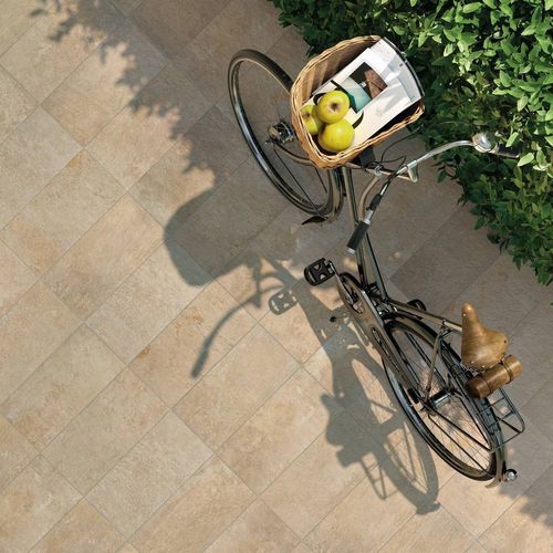 Плитка из керамогранита - COTTO BEIGE - CERAMICHE KEOPE - структурная / для наружного применения / для сада