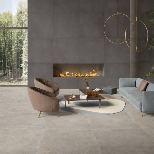 Плитка из керамогранита - DISTRICT SILVER - CERAMICHE KEOPE - матовая / естественная отделка / для интерьера