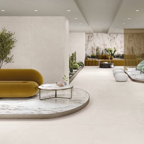 Плитка из керамогранита - DISTRICT WHITE - CERAMICHE KEOPE - матовая / для интерьера / для наружного применения