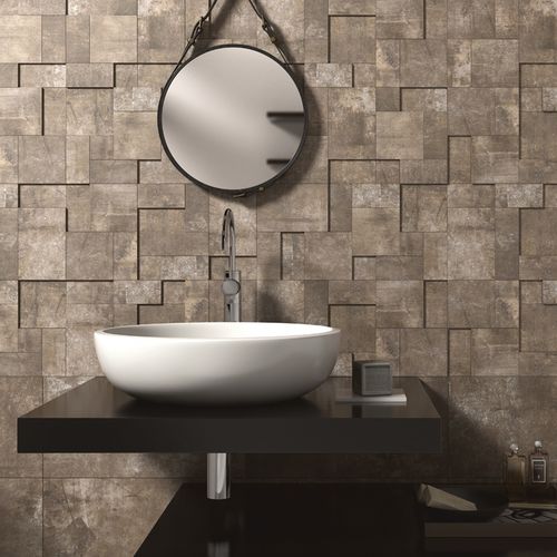 Плитка из керамогранита - PLANT POWDER MURETTO 3D - CERAMICHE REFIN - 3D / для интерьера / для ванной комнаты