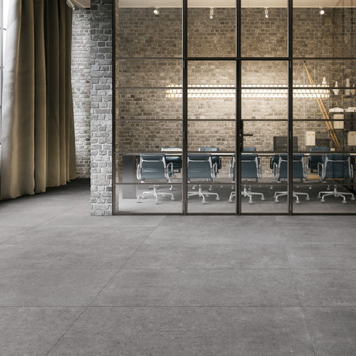 Плитка из керамогранита - BLOCK IRON  - CERAMICHE REFIN - гладкая / для интерьера / для ванной комнаты