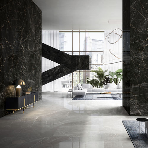 Плитка из керамогранита - PRESTIGIO MARQUINA - CERAMICHE REFIN - полированная / глянцевая / для интерьера