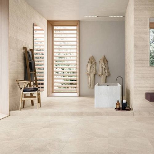 Плитка из керамогранита - TUNE IVORY  - CERAMICHE REFIN - матовая / для интерьера / для наружного применения