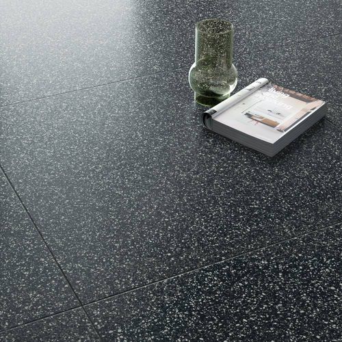 Плитка из керамогранита - FLAKE BLACK - CERAMICHE REFIN - матовая / для интерьера / для ванной комнаты