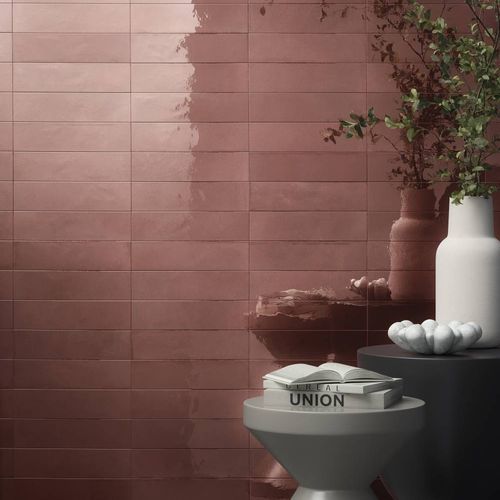Плитка из керамики - HALO CHERRY  - CERAMICHE REFIN - глянцевая / для интерьера / для ванной комнаты
