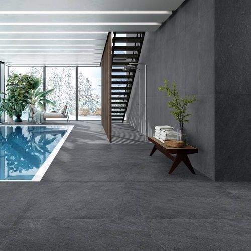Плитка из керамогранита - PRIMAL COAL - CERAMICHE REFIN - матовая / текстурированная / 3D