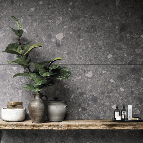 Плитка из керамогранита - OROBICA ANTRACITE - CERAMICHE REFIN - матовая / для интерьера / для наружного применения