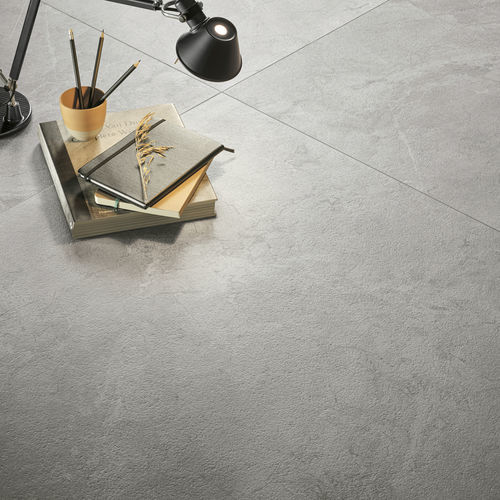 Плитка из керамогранита - RIVER GREY - CERAMICHE REFIN - глянцевая / сатинированная / структурная