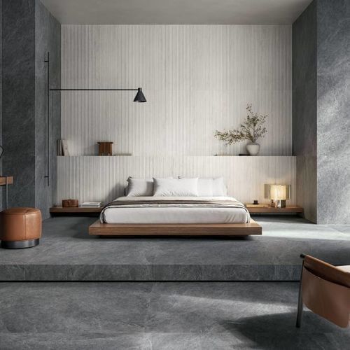 Плитка из керамогранита - ERAS BLACK - CERAMICHE REFIN - матовая / для интерьера / для гостиной