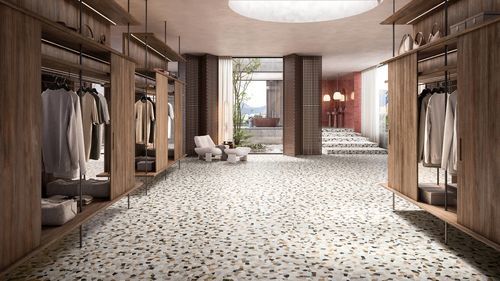 Плитка из керамогранита - PALLADIA - CERAMICHE REFIN - глянцевая / матовая / для внутреннего применения