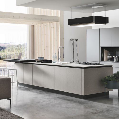 Современная кухня - ALEVÉ - STOSA CUCINE - из дуба / из лакированной МДФ / из лиственницы