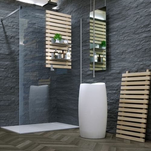 Модульный стеллаж - Megius SpA - высокий / современный / из дерева