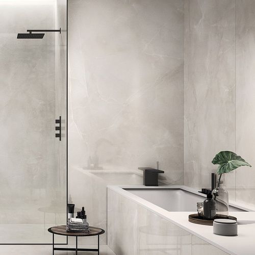 Плитка из керамогранита - ONIX PEARL - CERAMICHE SUPERGRES - естественная отделка / глянцевая / для интерьера