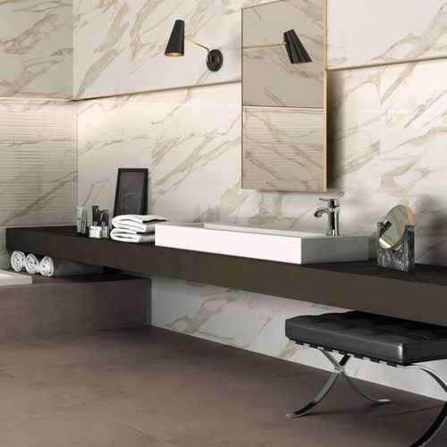 Плитка из керамогранита - PURITY  - CERAMICHE SUPERGRES - естественная отделка / глянцевая / для интерьера