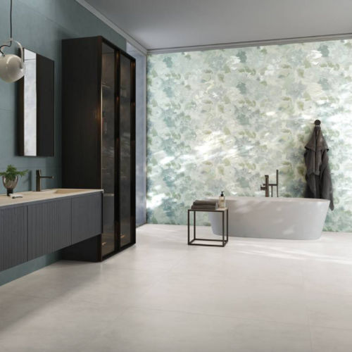 Плитка из керамогранита - YOURMATCH : FLORAL - CERAMICHE SUPERGRES - сатинированная / для интерьера / для ванной комнаты