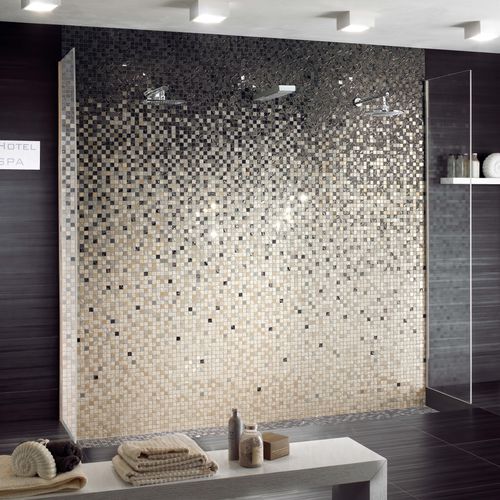 Мозаика из керамогранита - FOUR SEASONS : DEGRADE' - CERAMICHE SUPERGRES - глянцевая / сатинированная / для интерьера