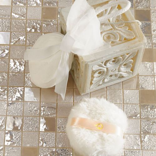 Мозаика из керамогранита - FOUR SEASONS : SNOW  - CERAMICHE SUPERGRES - глянцевая / сатинированная / для интерьера