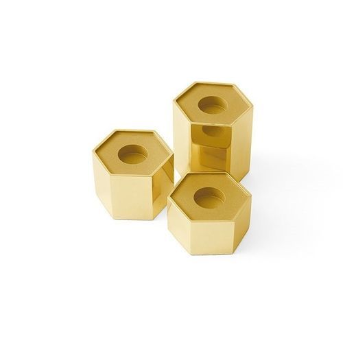 Подсвечник из латуни - HEXGONAL - Gallotti&Radice