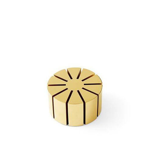 Стойка для брошюр на столешнице - DESK CARD HOLDER - Gallotti&Radice - из латуни / для офиса