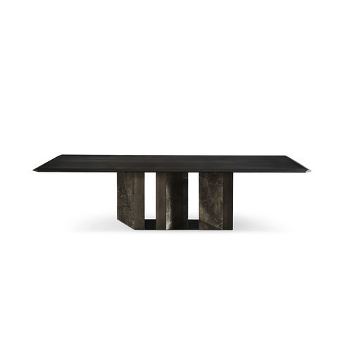 Современный стол - PLATIUM W - Gallotti&Radice - из ясеня / с основанием из мрамора / прямоугольный