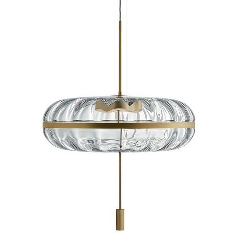 Подвесная лампа - JOLIE - Gallotti&Radice - из латуни / из стекла / современная