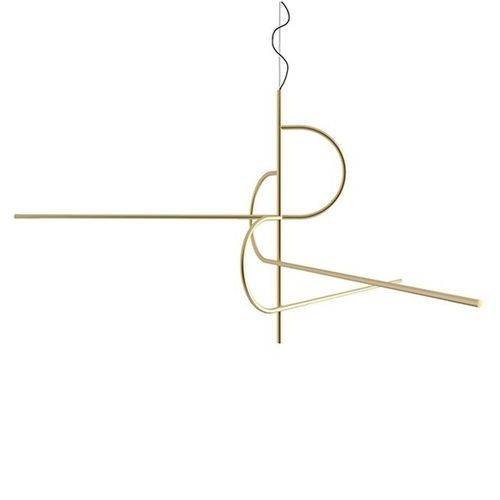 Подвесная лампа - KEY-TO-HEAVEN - Gallotti&Radice - из латуни / современная / проводная