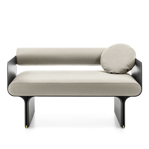 Современный диван - Stami Loveseat - Gallotti&Radice - из ткани / из кожи / с подлокотниками