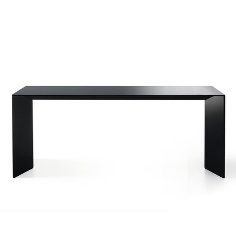 Современный стол-консоль - DOLM CONSOLE - Gallotti&Radice - из дерева / из стекла / с основанием из древесины