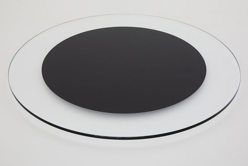 Тарелка для сервировки - LAZY SUSAN - Gallotti&Radice - круглый / из стекла / монохромный