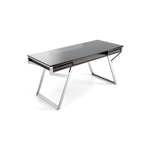Напольный рабочий стол - LU&Igrave; - Gallotti&Radice - современный / из нержавеющей стали / из полированной нержавеющей стали