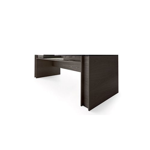 Директорский рабочий стол - MILANO - Gallotti&Radice - напольный / современный / из стекла