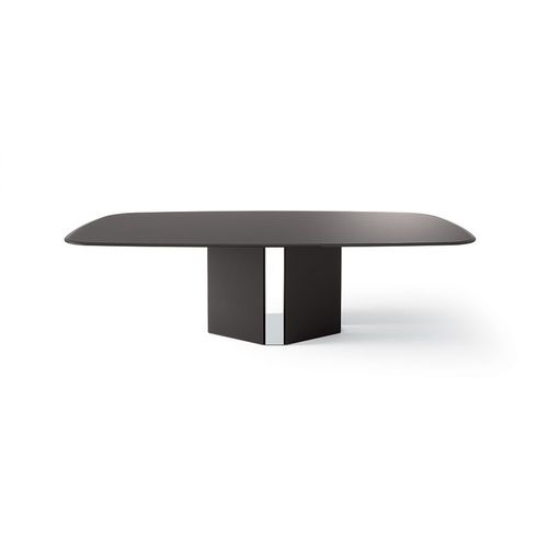 Современный стол для собраний - EYL - Gallotti&Radice - из дерева / из стекла / из нержавеющей стали