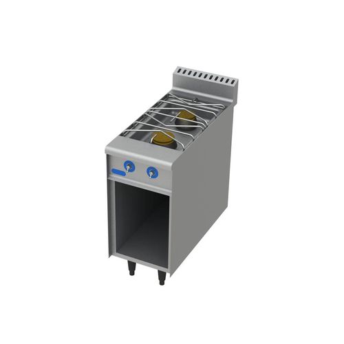 Газовая варочная панель - RX39145610 - ROSINOX - для профессионального использования / 2 конфорки / напольная