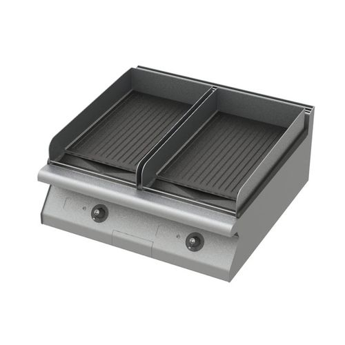 Газовый гриль - GR 2 X 20 G / UPPER ELEMENT - RC8 - ROSINOX - встраиваемый / для профессионального использования / из нержавеющей стали