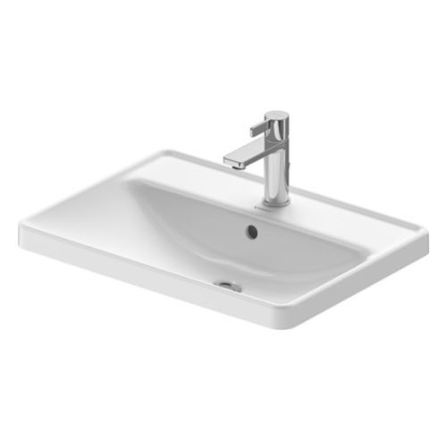 Настольная раковина - 035760 - DURAVIT - из керамики / глянцевая / прямоугольная