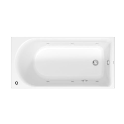 Ванна для жилых зданий - 760471 - DURAVIT - из акрила / современная / ванна