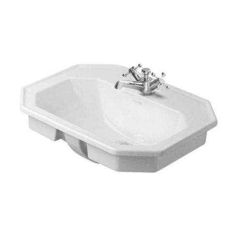 Настольная раковина - 047658 - DURAVIT - из керамики / с умягчителем воды / глянцевая