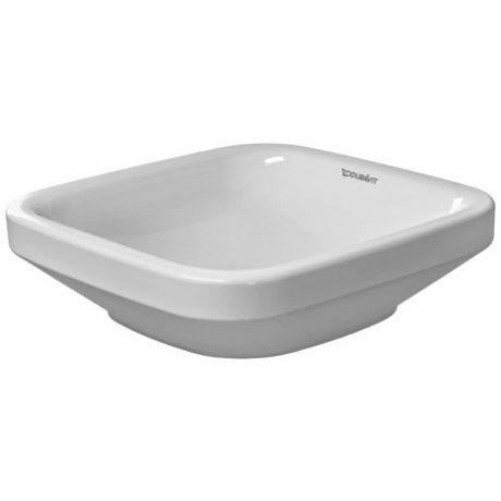 Настольная раковина - 034943 - DURAVIT - из керамики / квадратная / без отверстия