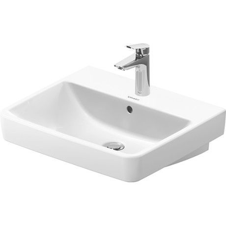 Подвесная раковина - 237555 - DURAVIT - из керамики / со встроенным ящиком / глянцевая