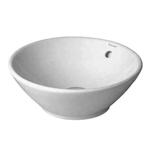 Настольная раковина - 032542 - DURAVIT - из керамики / глянцевая / круглая